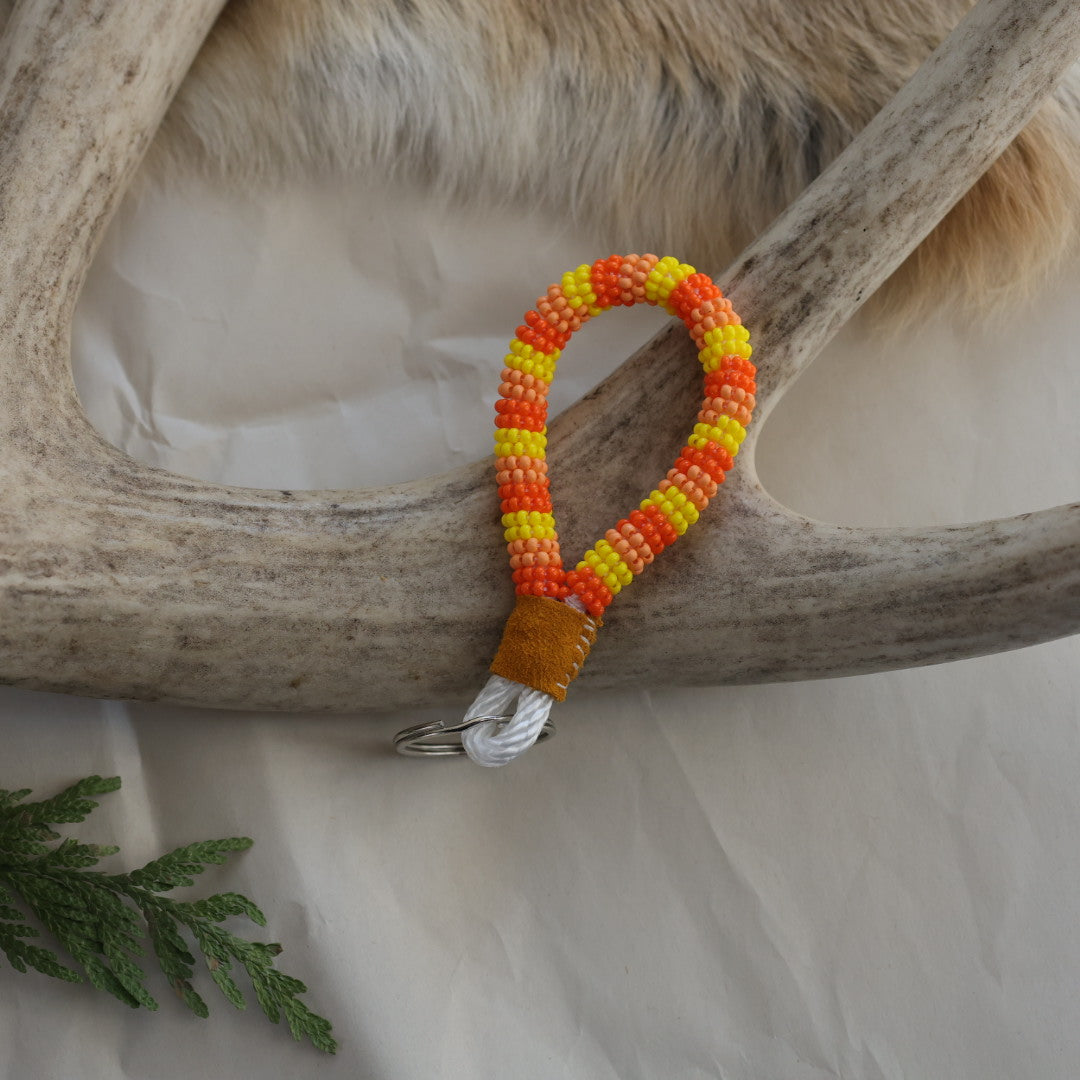 Keegan W. Striped Tiny Finger Lanyards