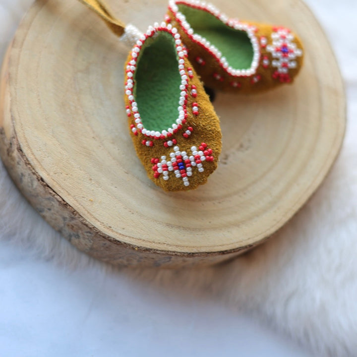 T. Sullivan Mini Moccasin Rearview Mirror Hanging