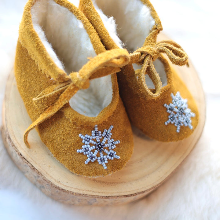 T. Sullivan Toddler Blue Snowflake Ballerina Slipper
