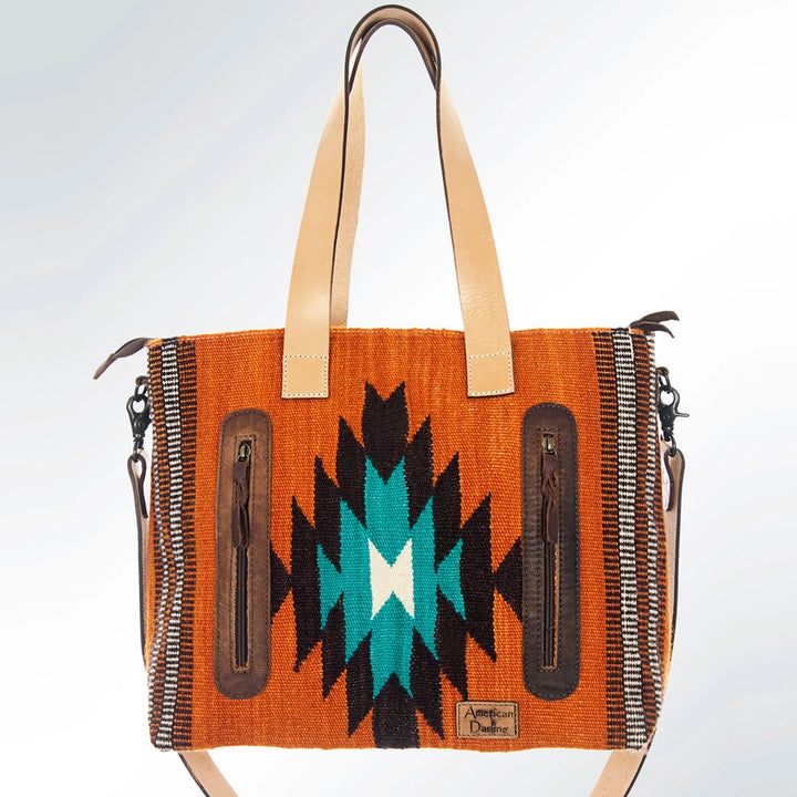 LS Western Southwestern Wool Tote