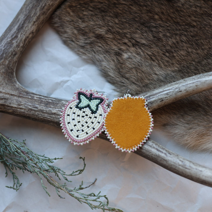 Keegan W. Strawberry Drop Earrings