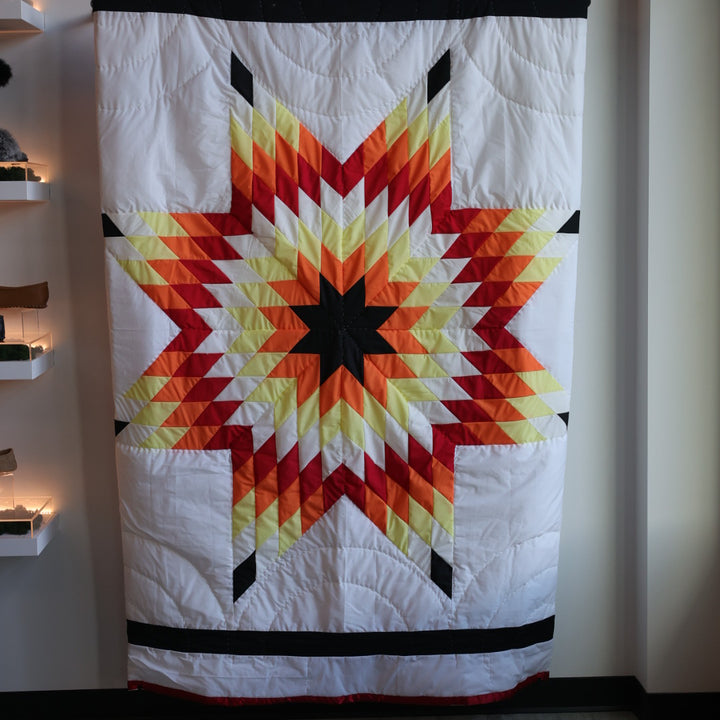 Kishey A. Fire Star Blanket