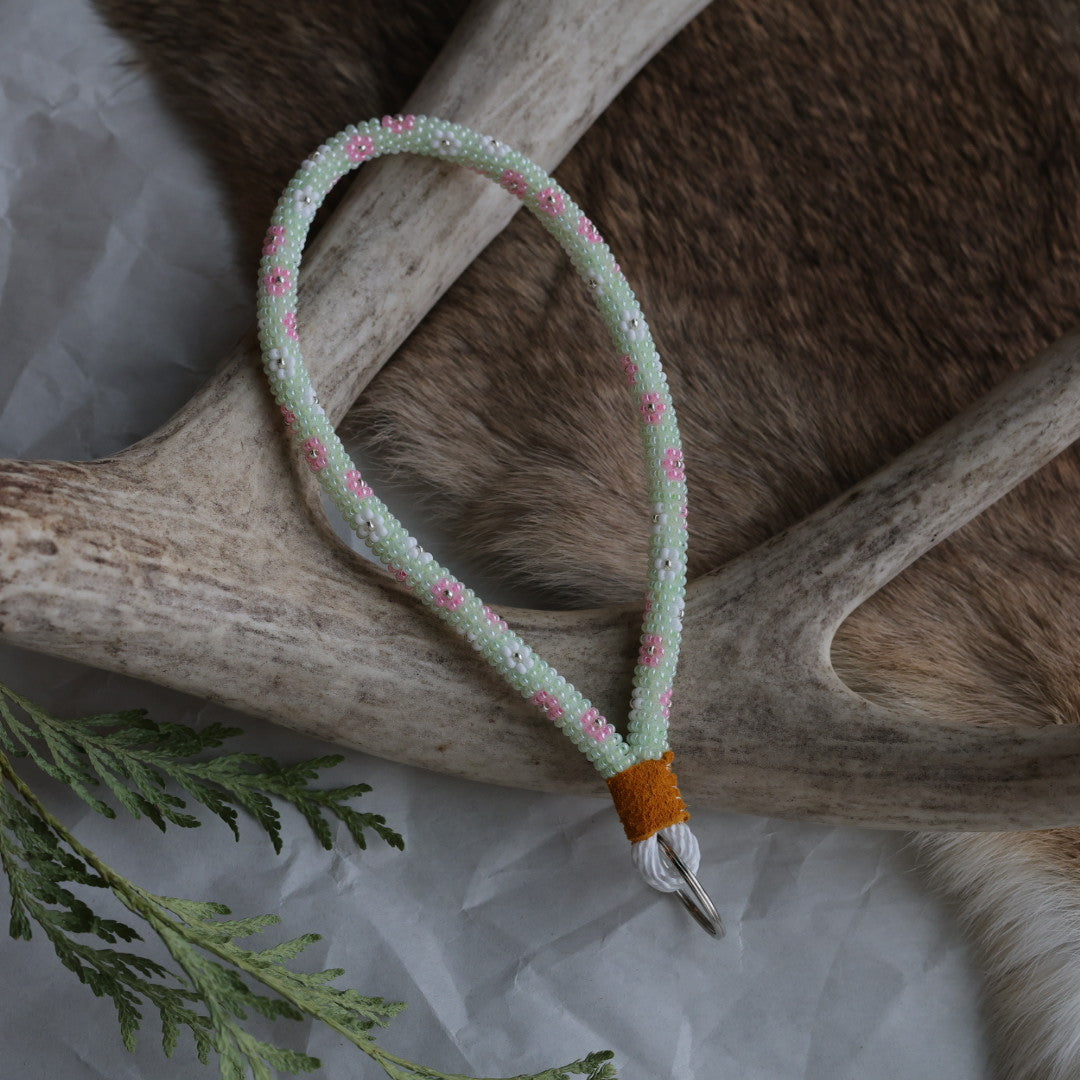 Keegan W. Floral Wrist Lanyard