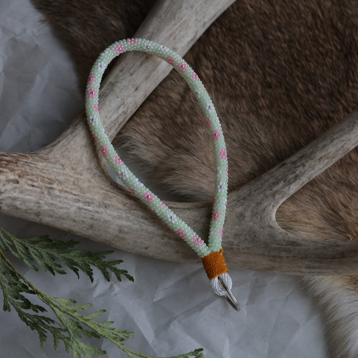 Keegan W. Floral Wrist Lanyard