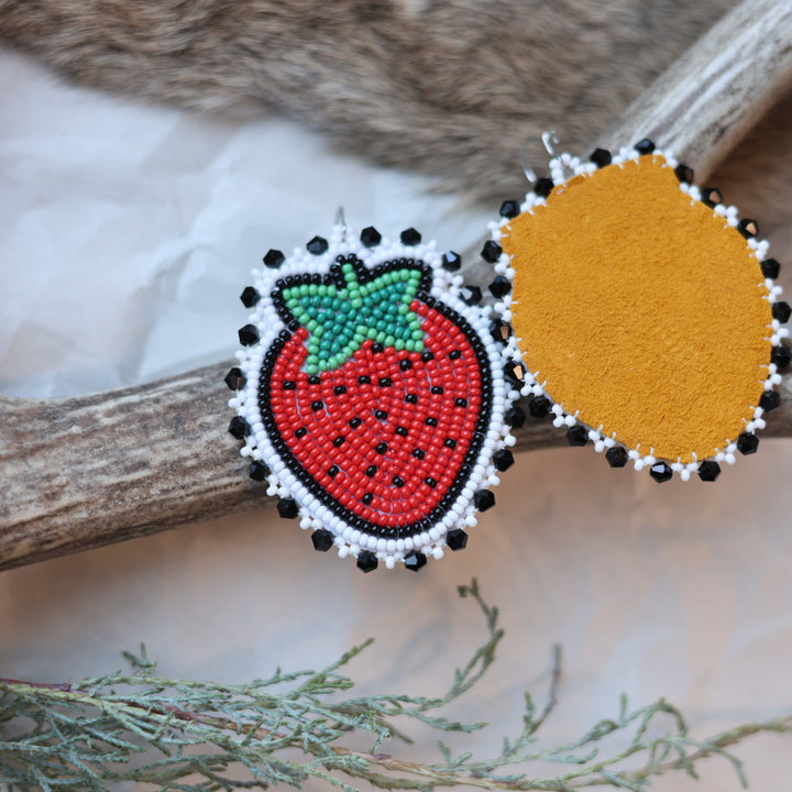 Keegan W. Strawberry Drop Earrings