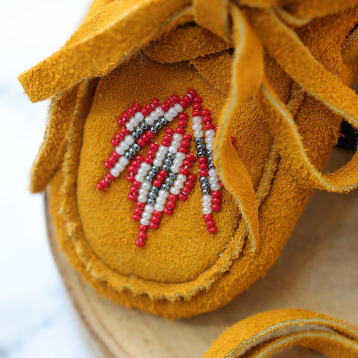 T.Sullivan Baby Wraparound Moccasins 9mos-12mos