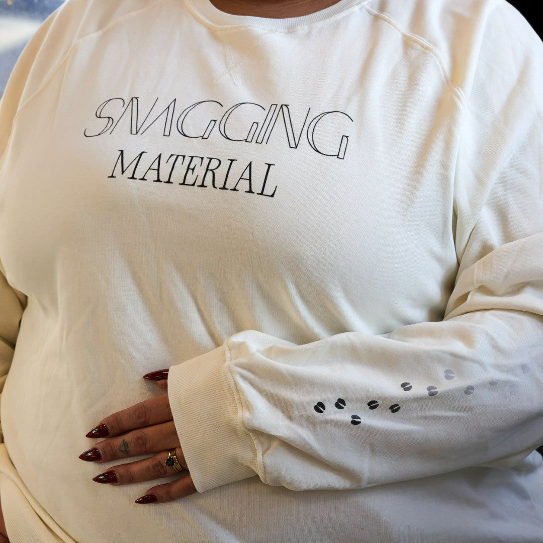 Wanuskewin Collective Snagging Material Crewneck Sweatshirt