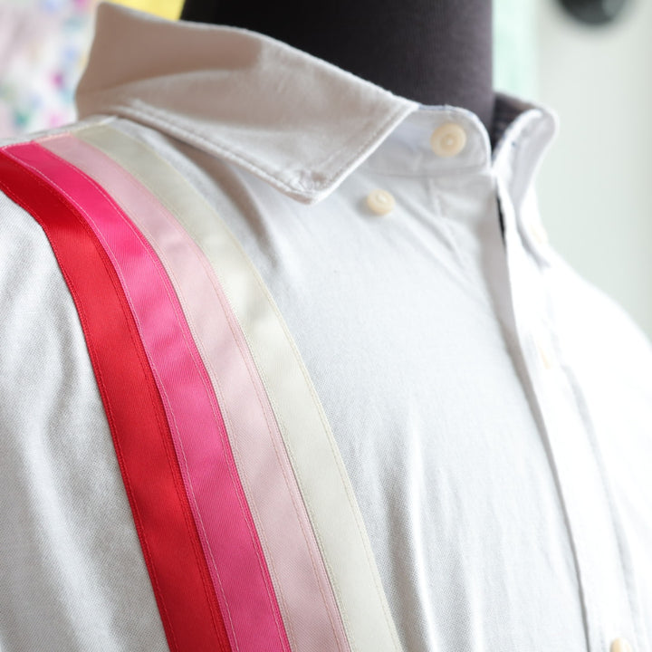 Yellow Mudd Designs Pink Ribbon Shirt