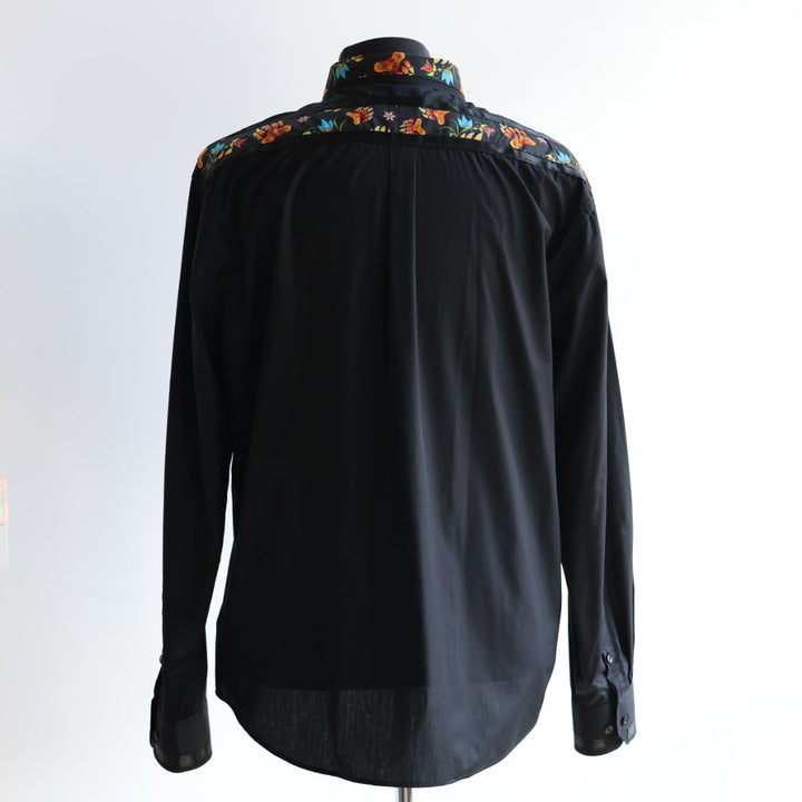 Margaret R. Bear Paw Ribbon Shirt
