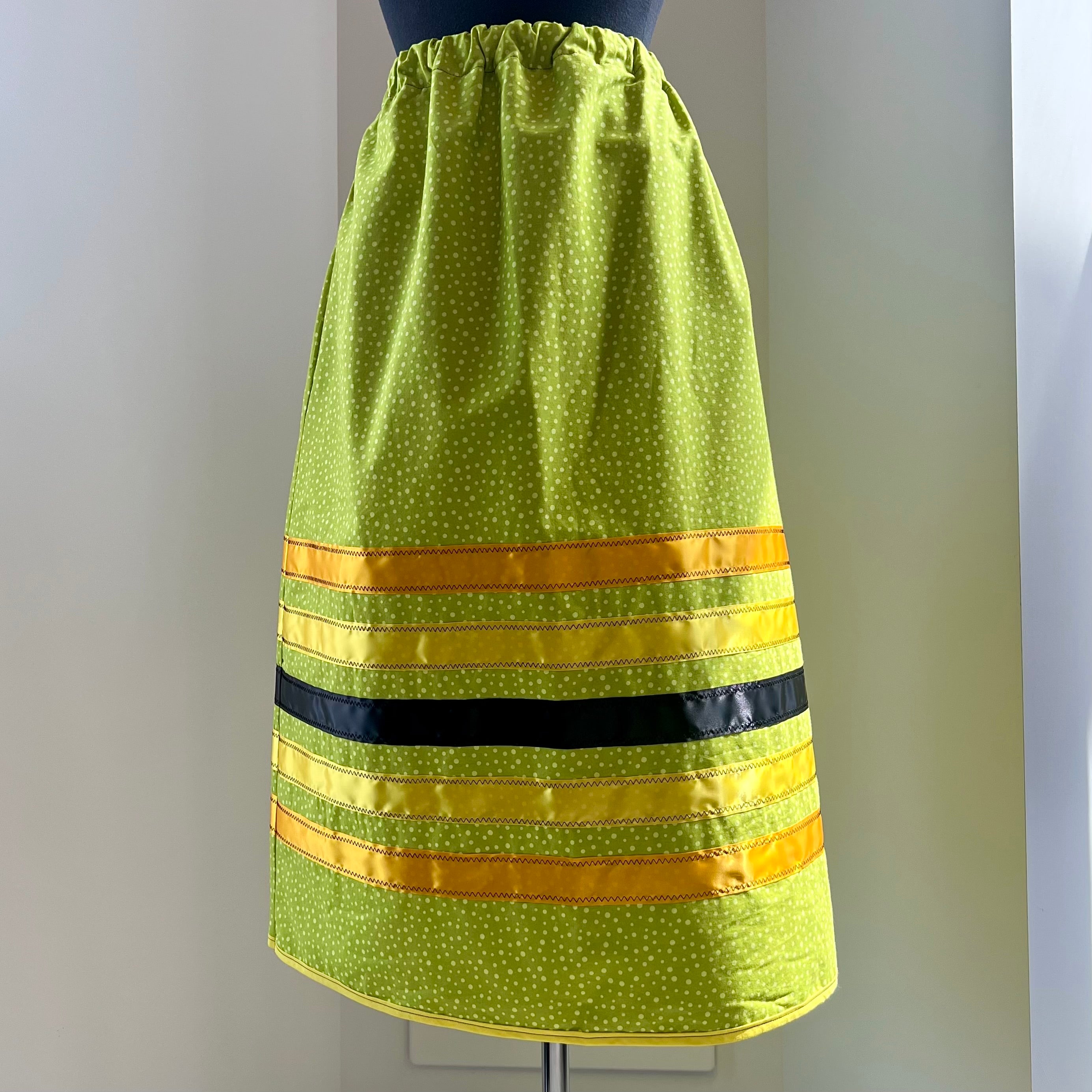 Vi's CREE-ations Polka Dot Ribbon Skirt – Wanuskewin Collective