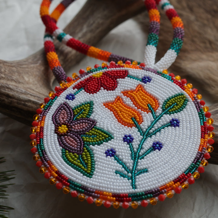 Keegan W. Colourful Floral Medallion