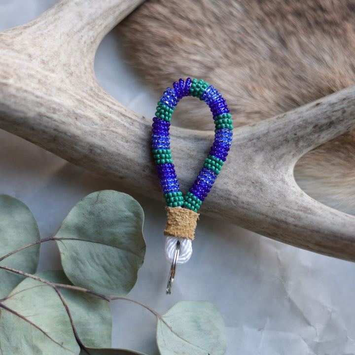 Keegan W. Striped Tiny Finger Lanyards