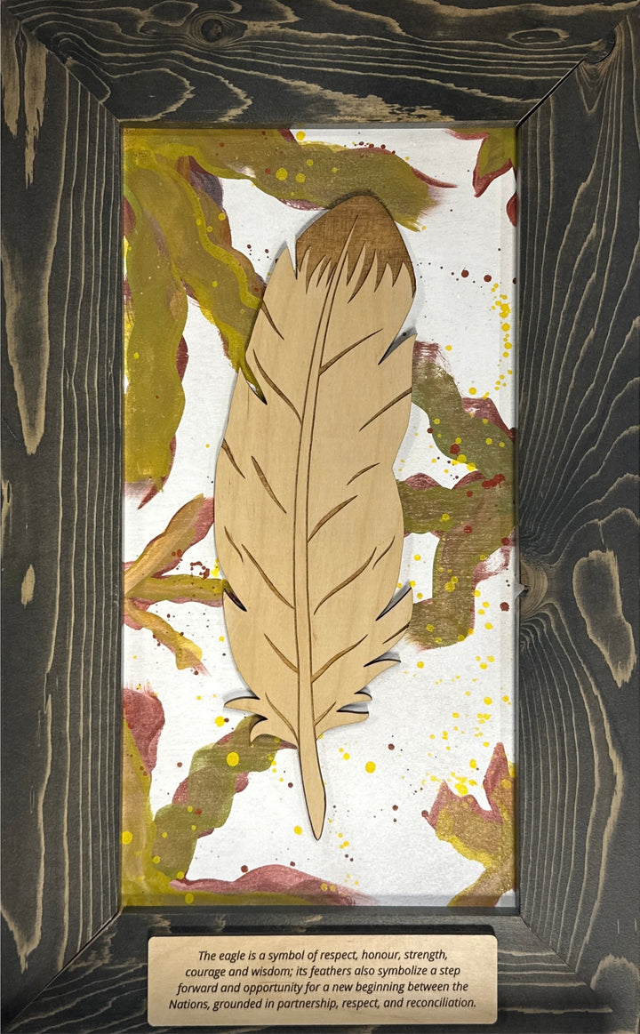 3R Innovative Imaging Eagle Feather Art