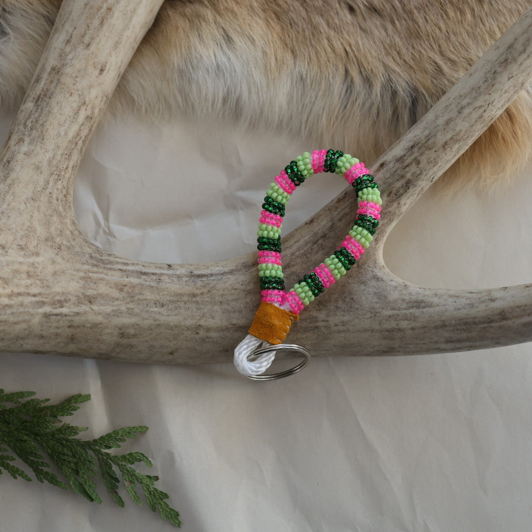 Keegan W. Striped Tiny Finger Lanyards