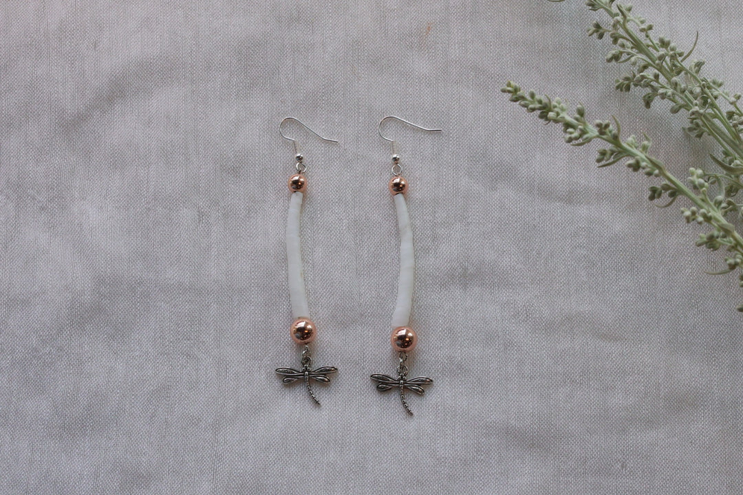 Helen H. Single Dentalium Earring