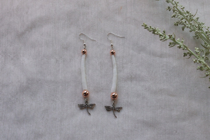 Helen H. Single Dentalium Earring
