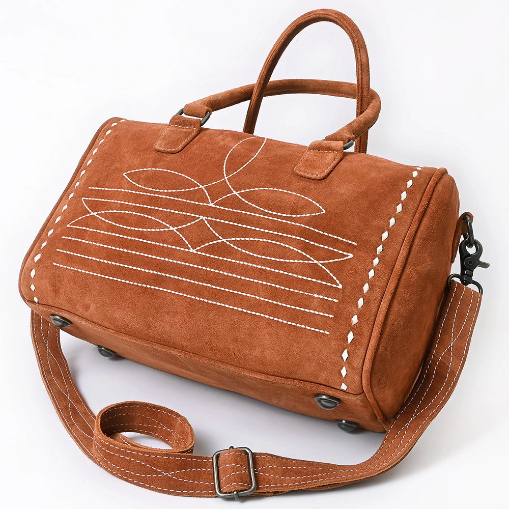 LS Western Suede Western Duffel Bag