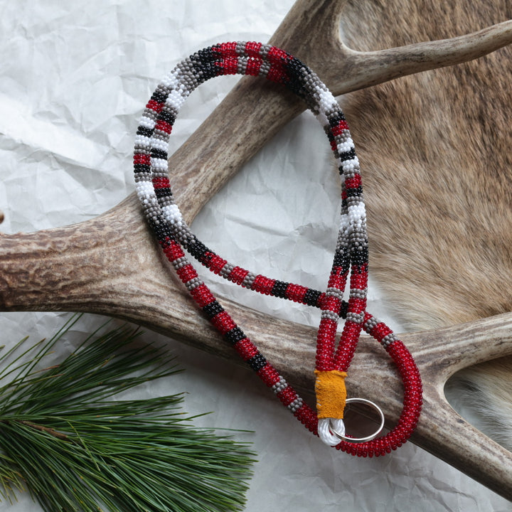 Keegan W. Beaded Neck Lanyards
