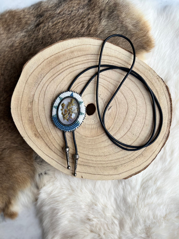 Katawashishin Beaded Medicine Bolo Ties