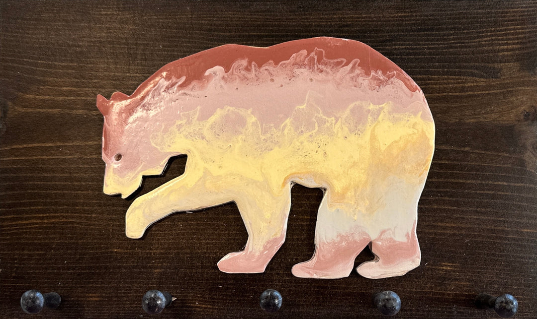 3R Innovative Imaging Bear Wall Key Holder