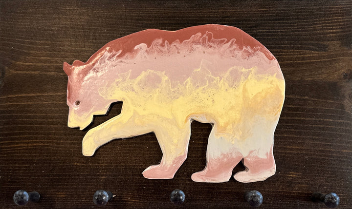 3R Innovative Imaging Bear Wall Key Holder