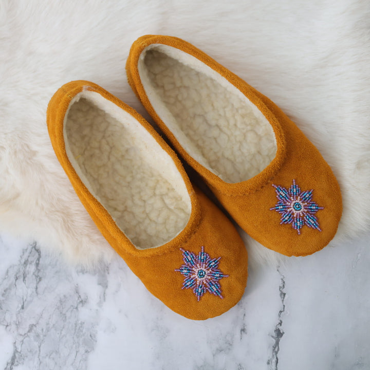 T.Sullivan Size 8 Women Starburst Ballerina Slippers