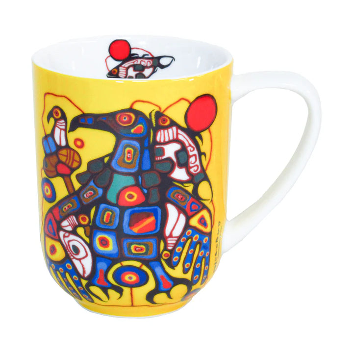 Oscardo Man Changing Into Thunderbird Porcelain Mug