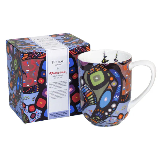 Oscardo John Rombough Bear Porcelain Mug