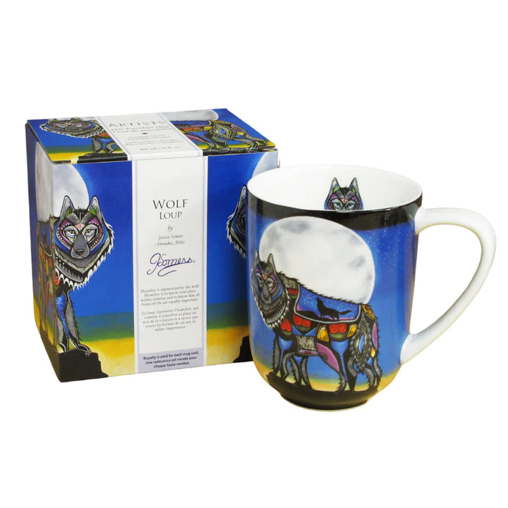 Oscardo Wolf Porcelain Mug