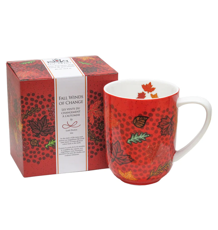 Oscardo Fall Winds of Change Porcelain Mug