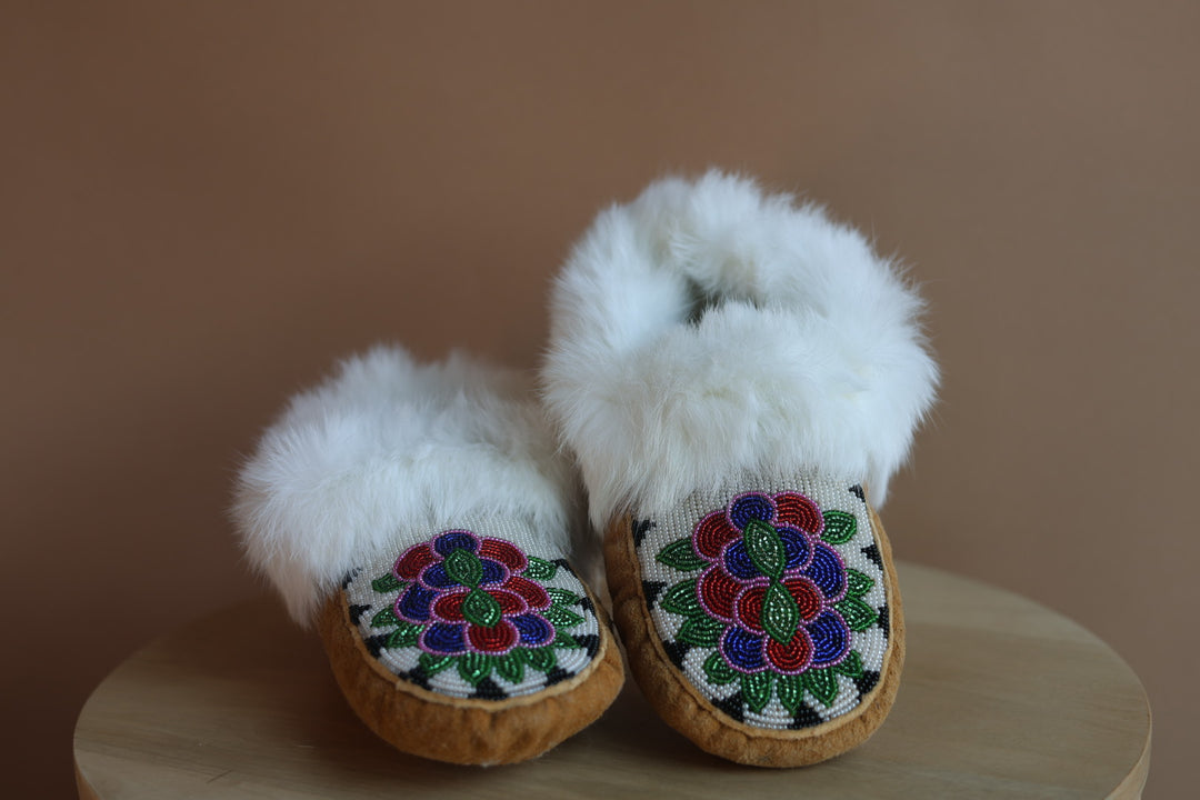 Emily J. Fully Beaded Moccasins