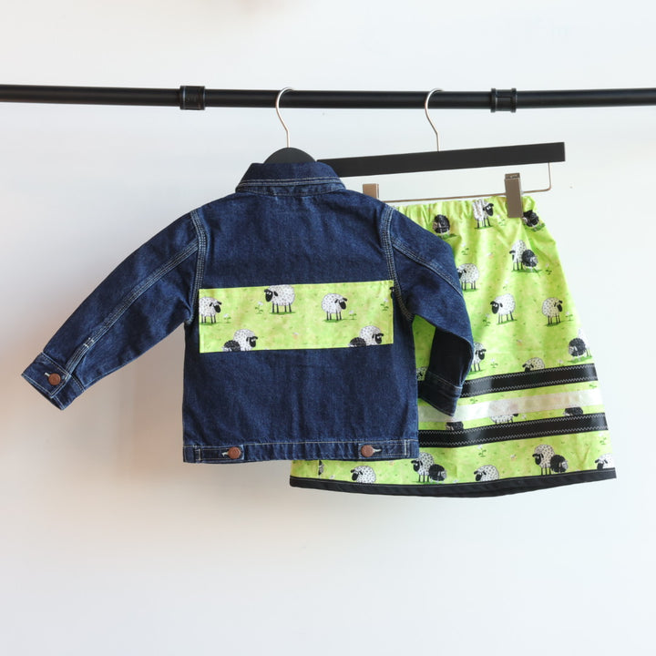 Vi's CREE-ations Sheep Toddler Ribbon Set
