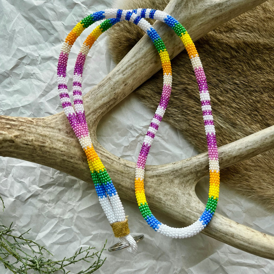 Keegan W. Beaded Neck Lanyards
