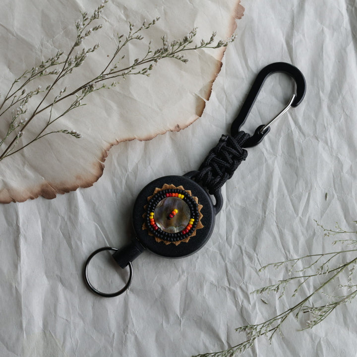 TLee Beads Beaded Retractable Badge Reels