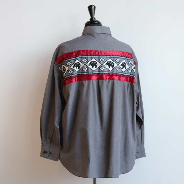 Phoenyx Designs Geometric Bear Ribbon Shirt