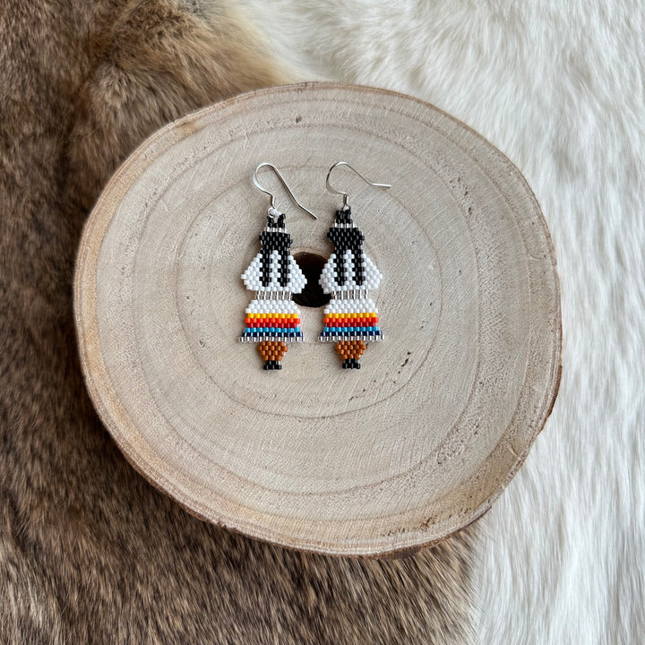 Dorothy B. Dancer Peyote Earrings