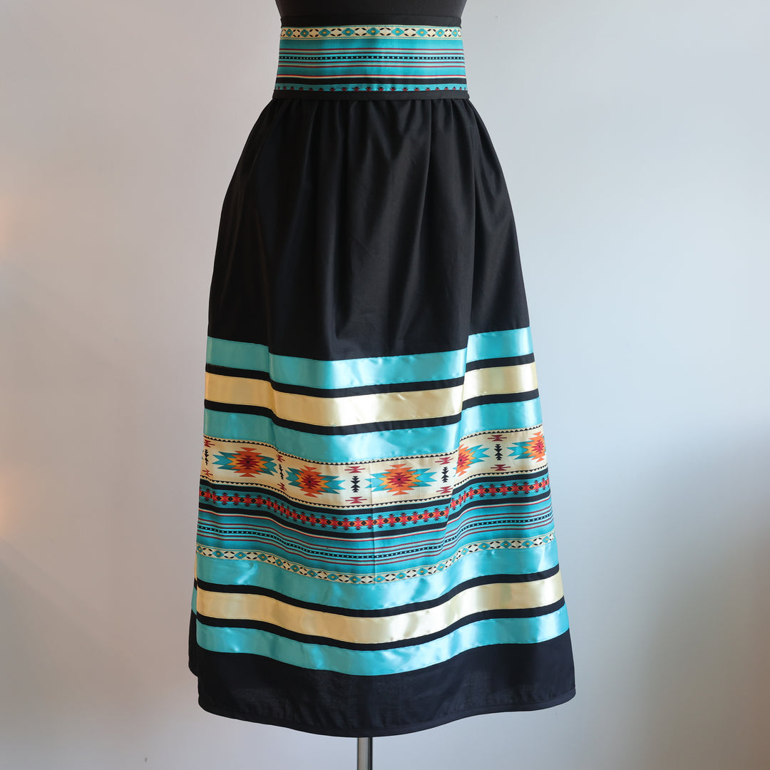 Phoenyx Designs Turquoise Southwest Ribbon Skirt &amp; Belt