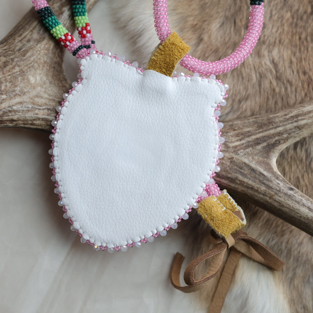 Keegan W. Beaded Strawberry Medallion
