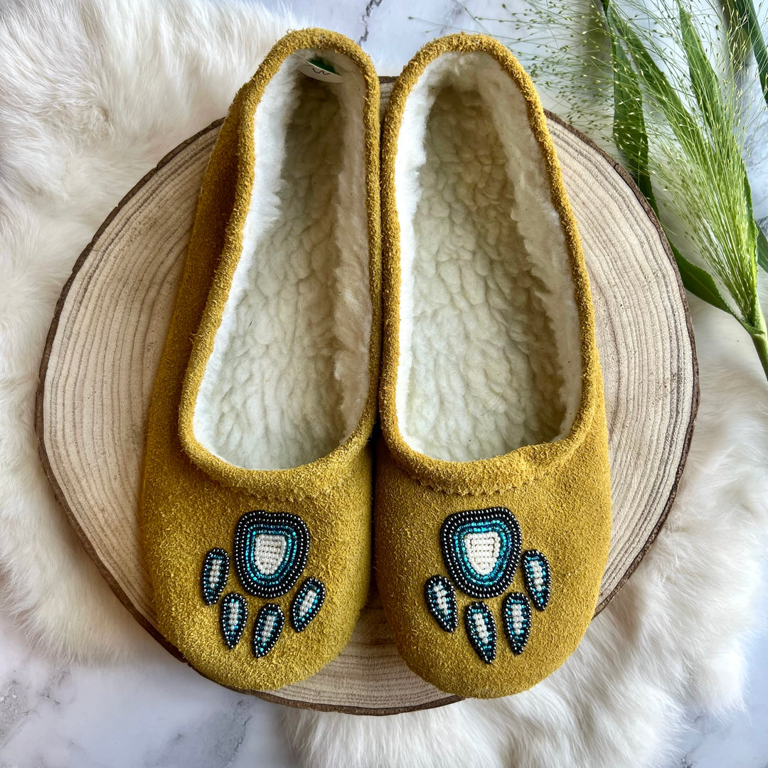 T. Sullivan's Women's Tan Ballet Style Moccasins