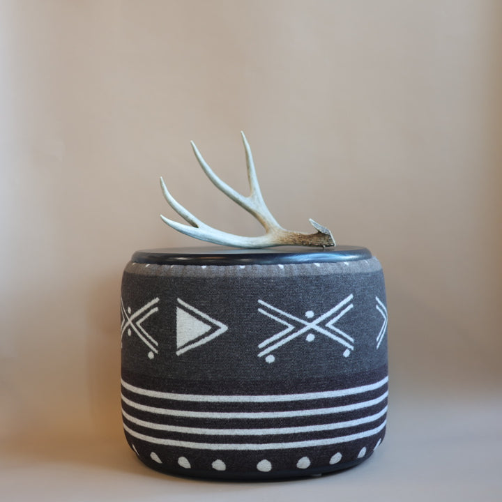 Indigo Arrows 24" Elements Drum Stools