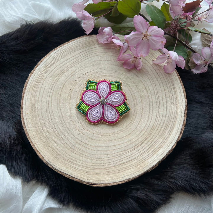 Ironstar Co. Beaded Floral Hair Barette
