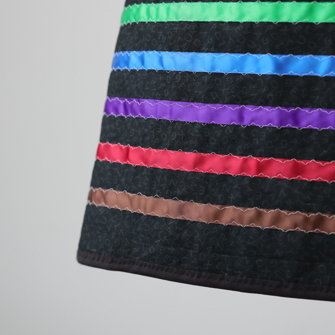 Carol B. Rainbow Ribbon Skirt