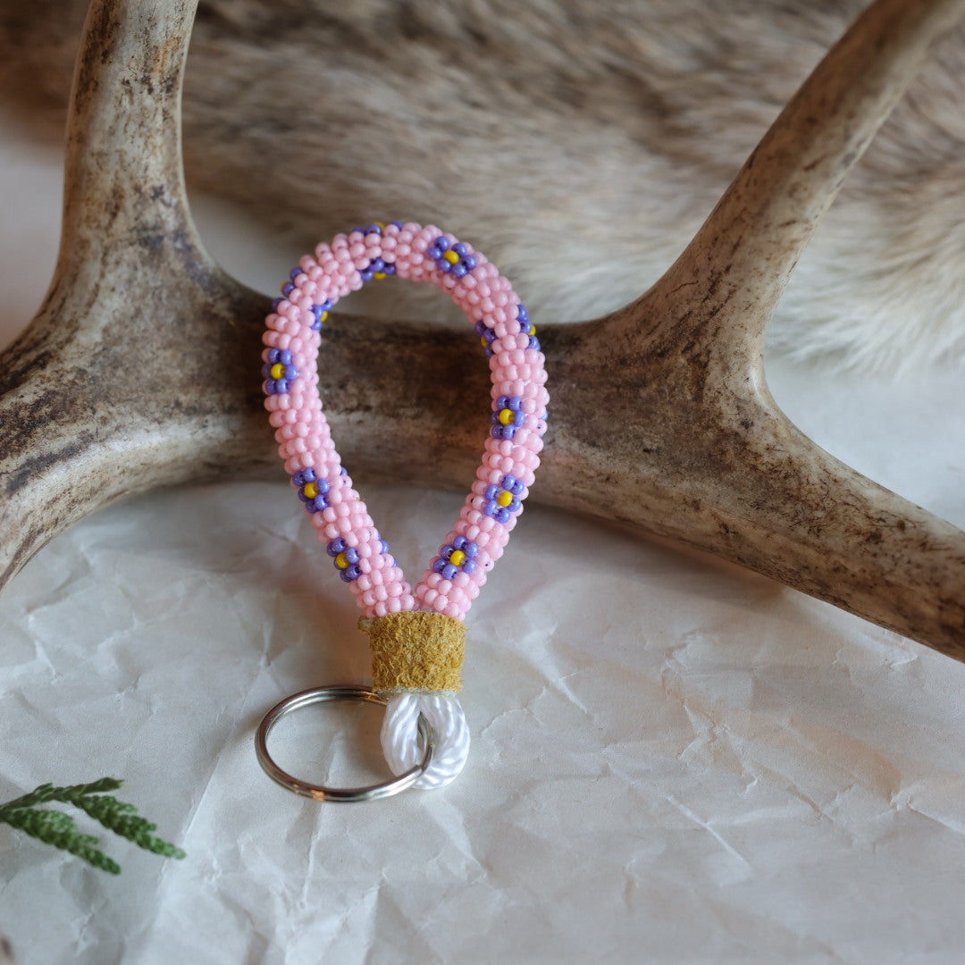 Keegan W. Floral Tiny Finger Lanyards