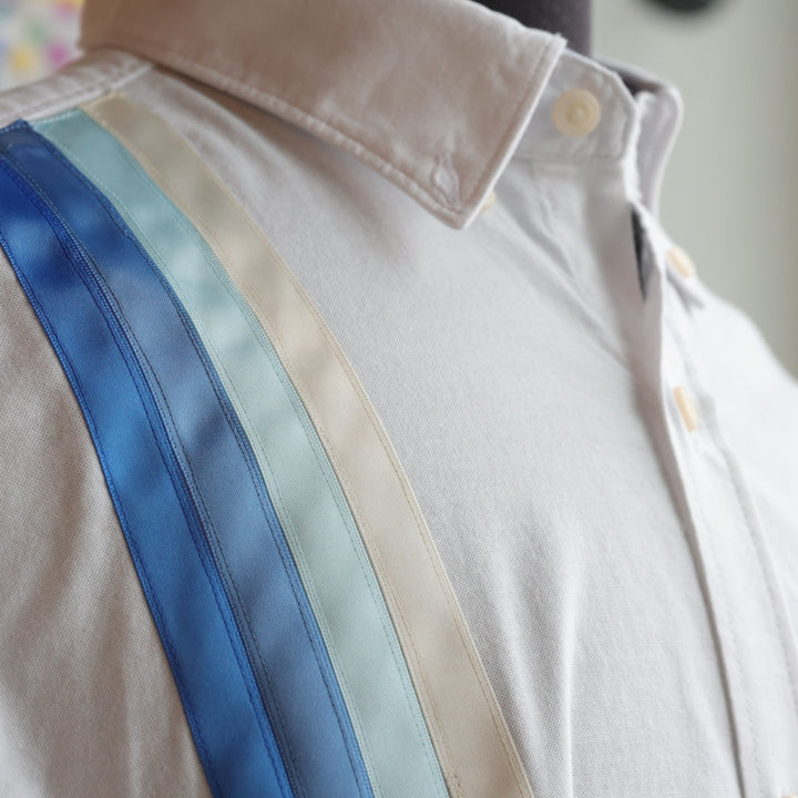 Yellow Mudd Designs Blue Ribbon Shirt
