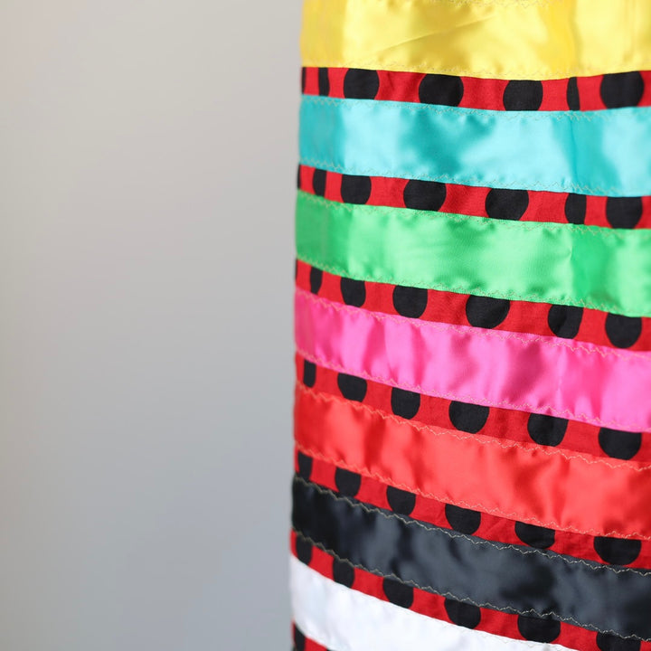 Carol B. Red Poka Dot Ribbon Skirt
