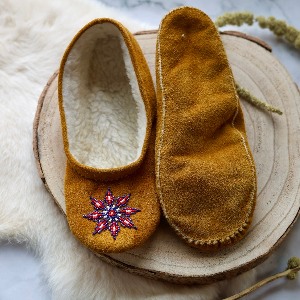 T.Sullivan Size 10 Women Blue Star Ballerina Slippers