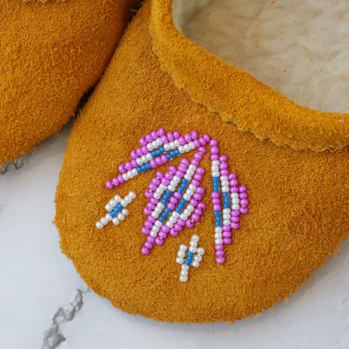 T. Sullivan Toddler Blue & Pink Diamond Ballerina Slipper