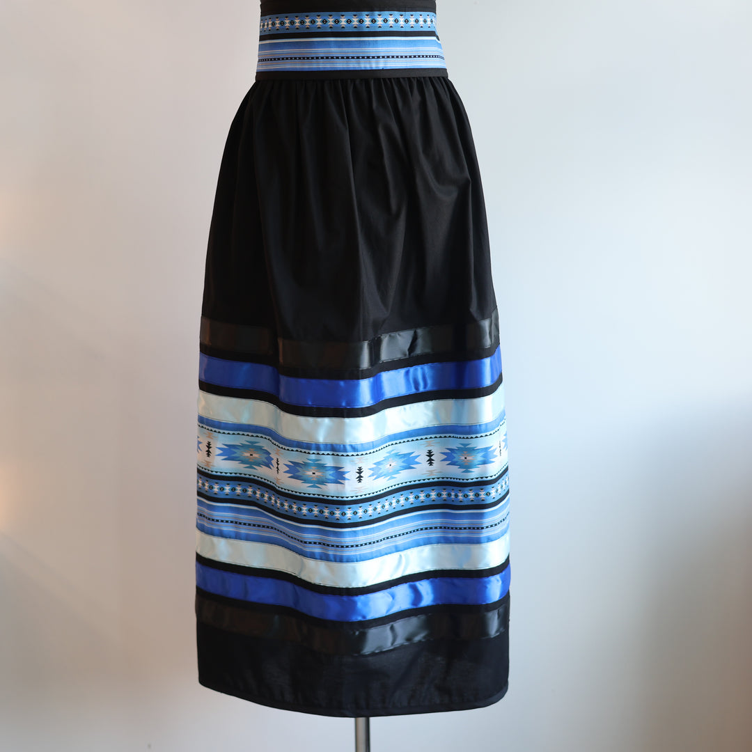 Phoenyx Designs Blue Southwest Ribbon Skirt &amp; Belt