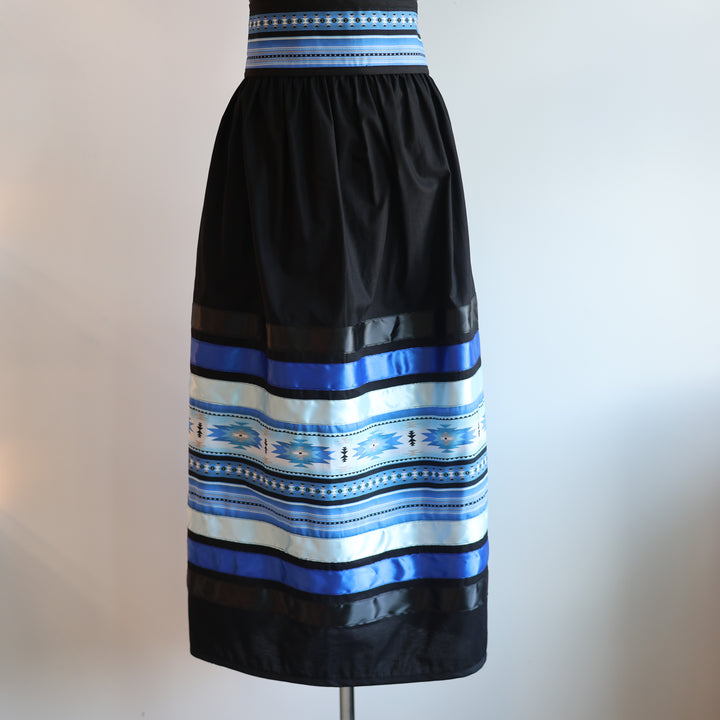 Phoenyx Designs Blue Southwest Ribbon Skirt &amp; Belt