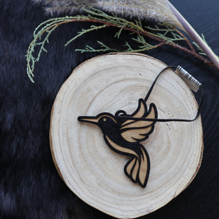 Pimâcihisowin Hummingbird Hanging Ornament